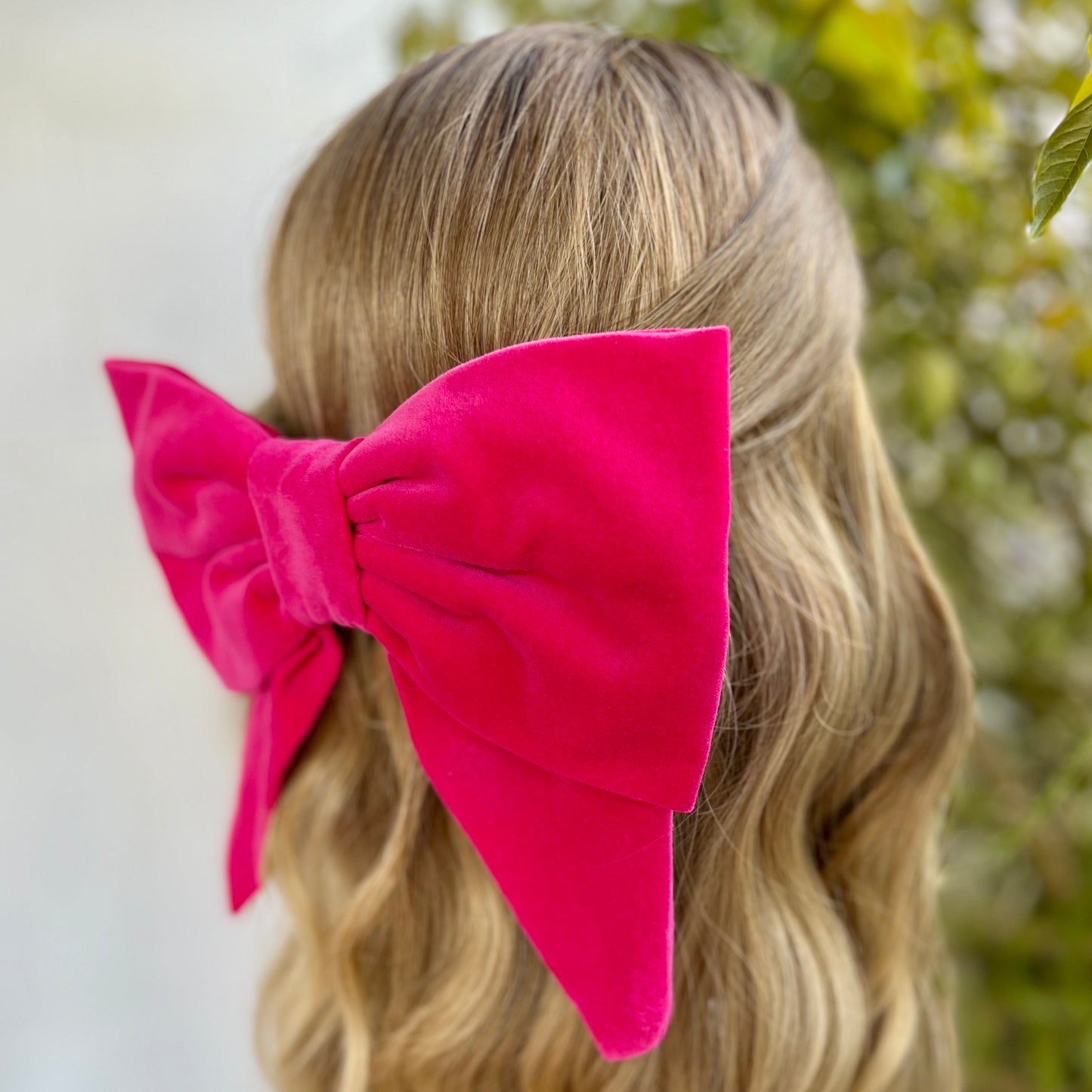 Kelly Hot Pink Bow
