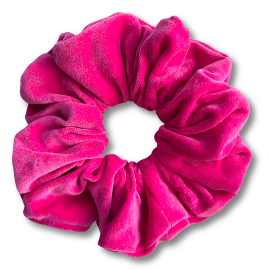 Selena Hot Pink Scrunchie
