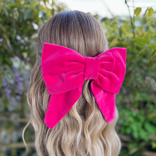 Kelly Hot Pink Bow