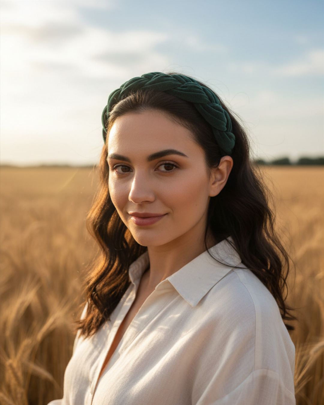 Carys Plaited Headband