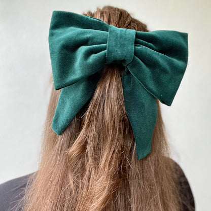 Kelly Dark Green Bow
