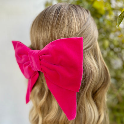 Kelly Hot Pink Bow