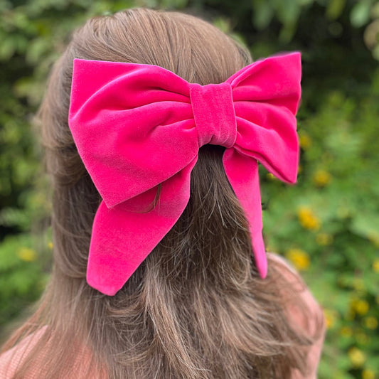 Kelly Hot Pink Bow