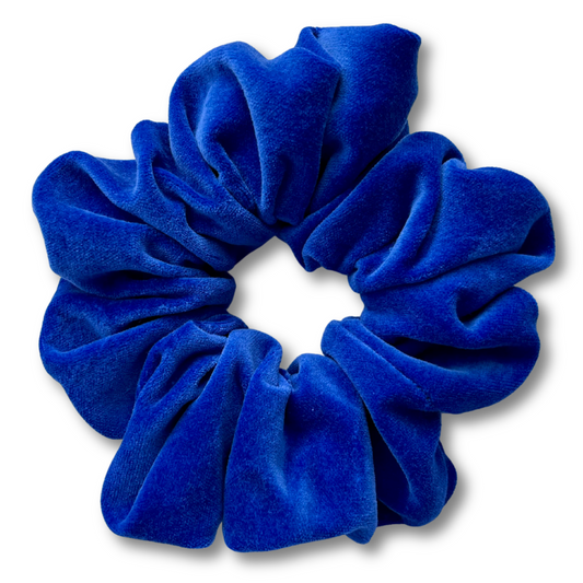 Selena Cobalt Scrunchie