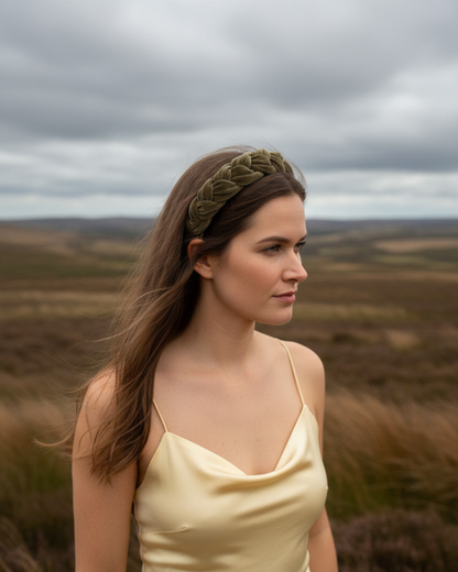 Olivia Plaited Headband