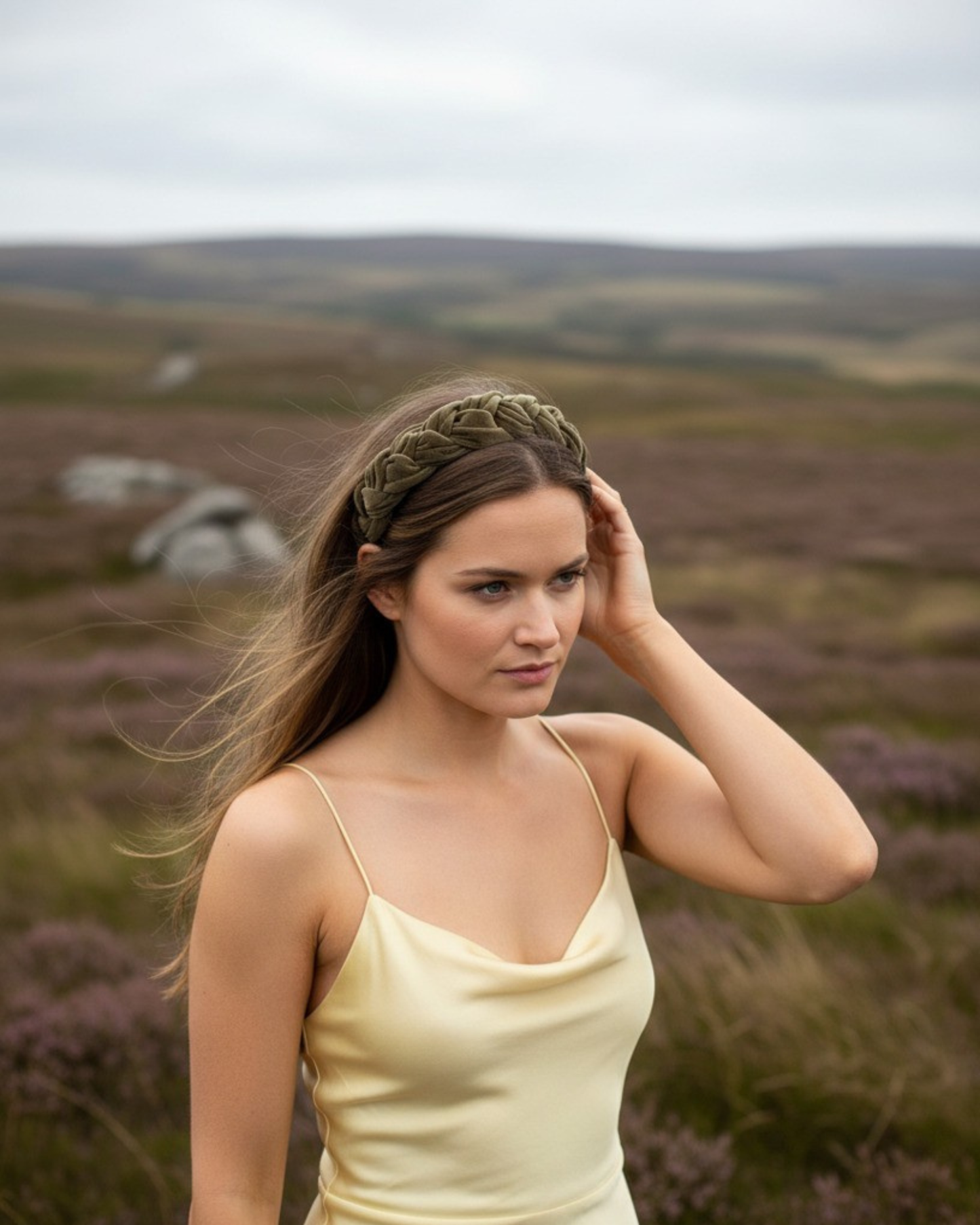 Olivia Plaited Headband